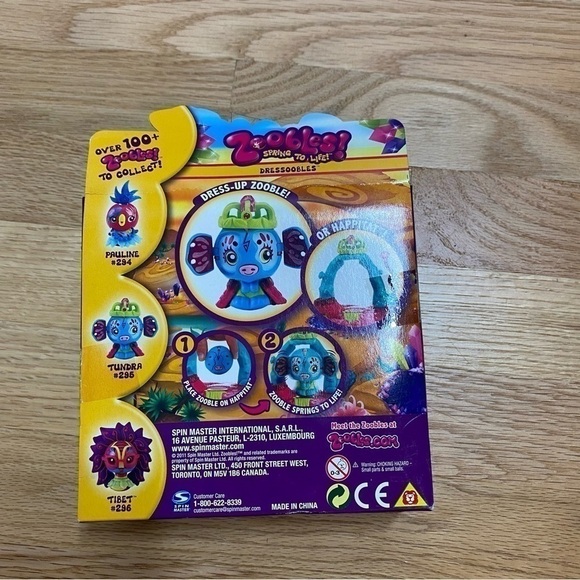 Zoobles Dressoobles #294 Tundrna Action Figure NEW Kids Toy - Picture 6 of 6